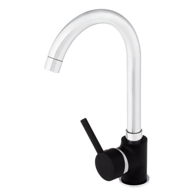 YORK standing kitchen faucet with "U" spout - finishing Black