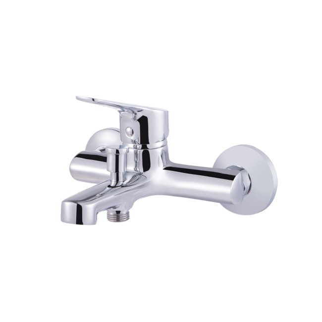 LUCCA wall-mounted bath faucet - finishing Chrome