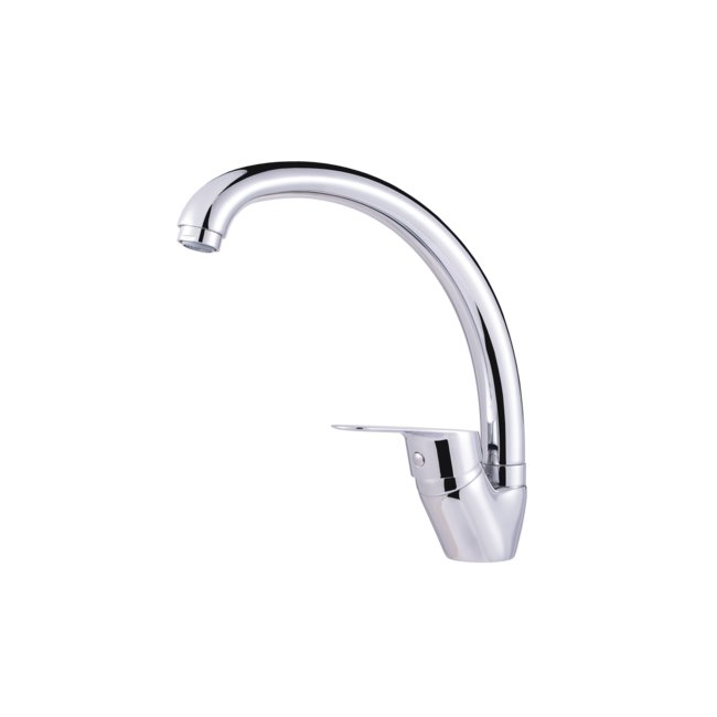 PLAY standing kitchen faucet with "C" spout - finishing Chrome